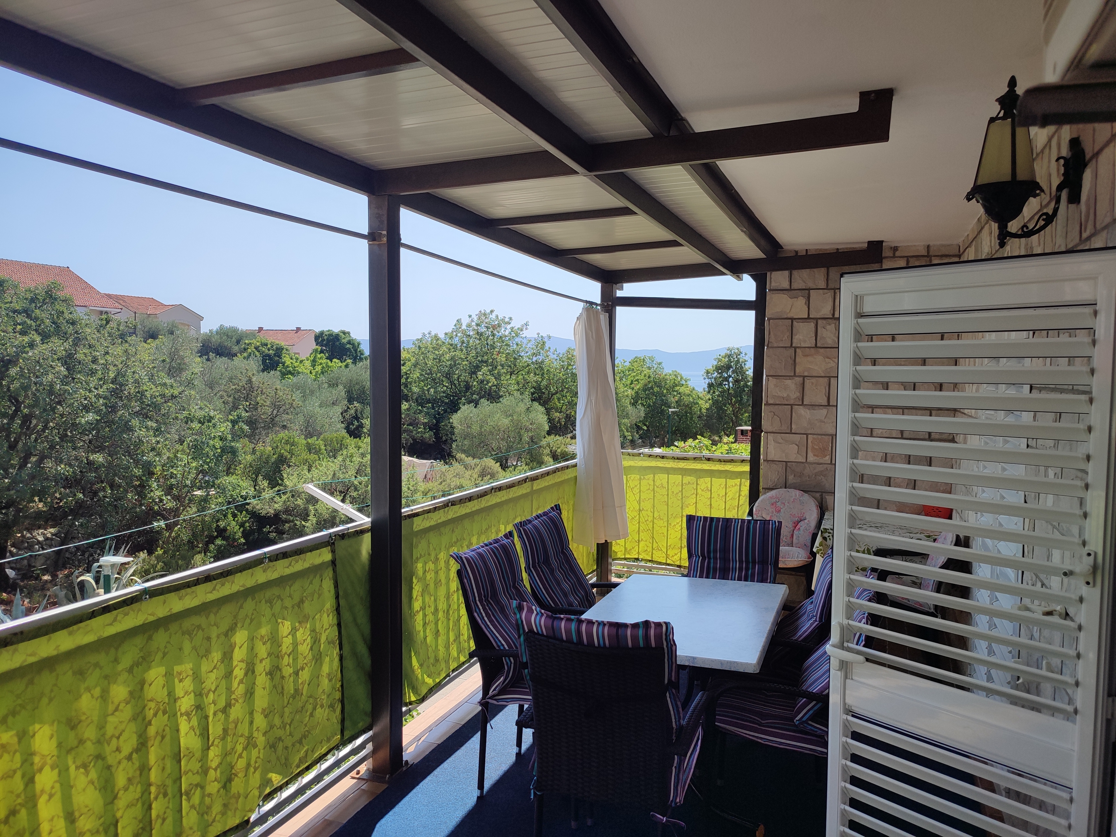 Two bedroom apartment with terrace and sea view Podaca, Makarska  A-b