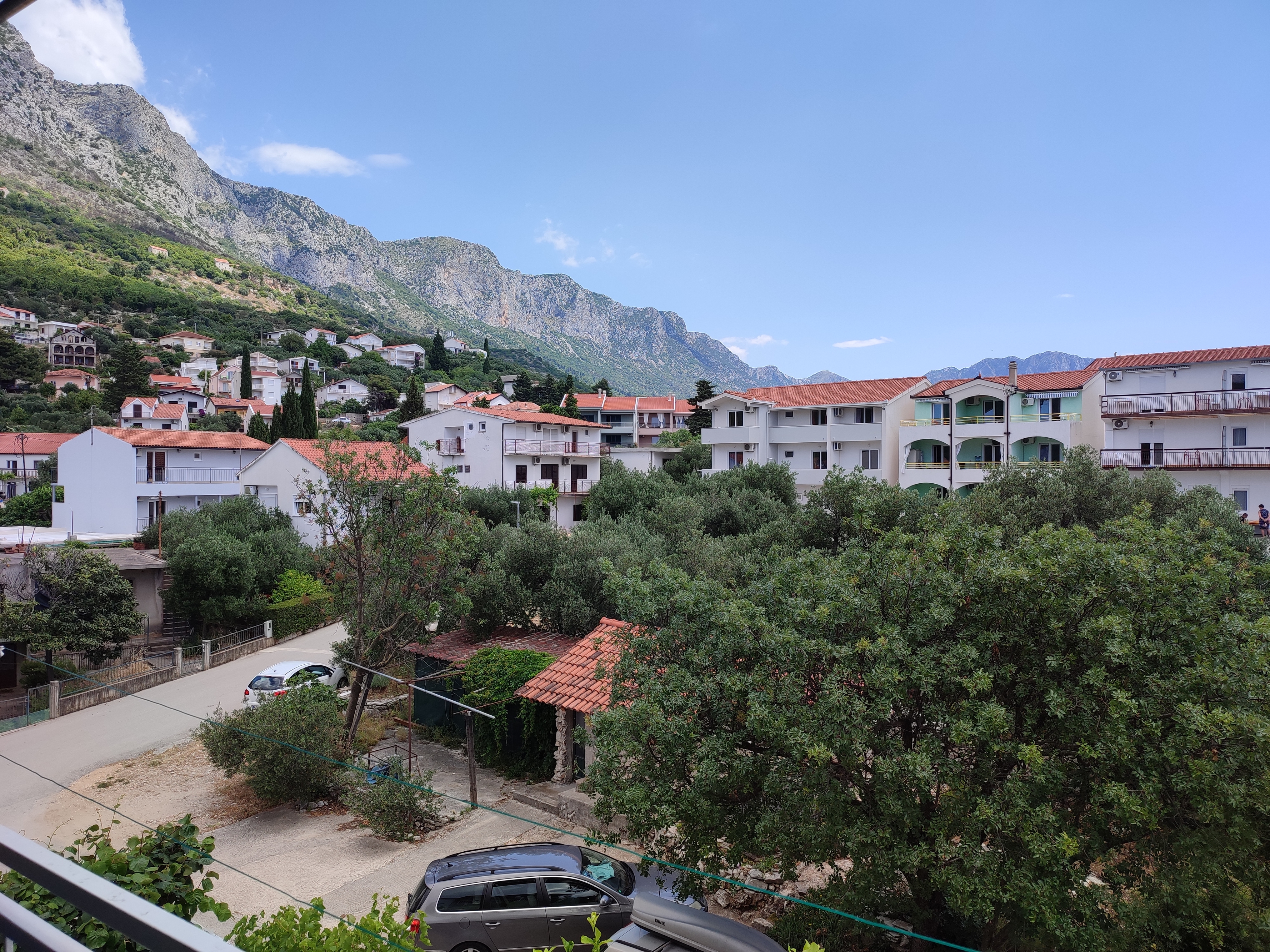 Two bedroom apartment with terrace and sea view Podaca, Makarska  A-b