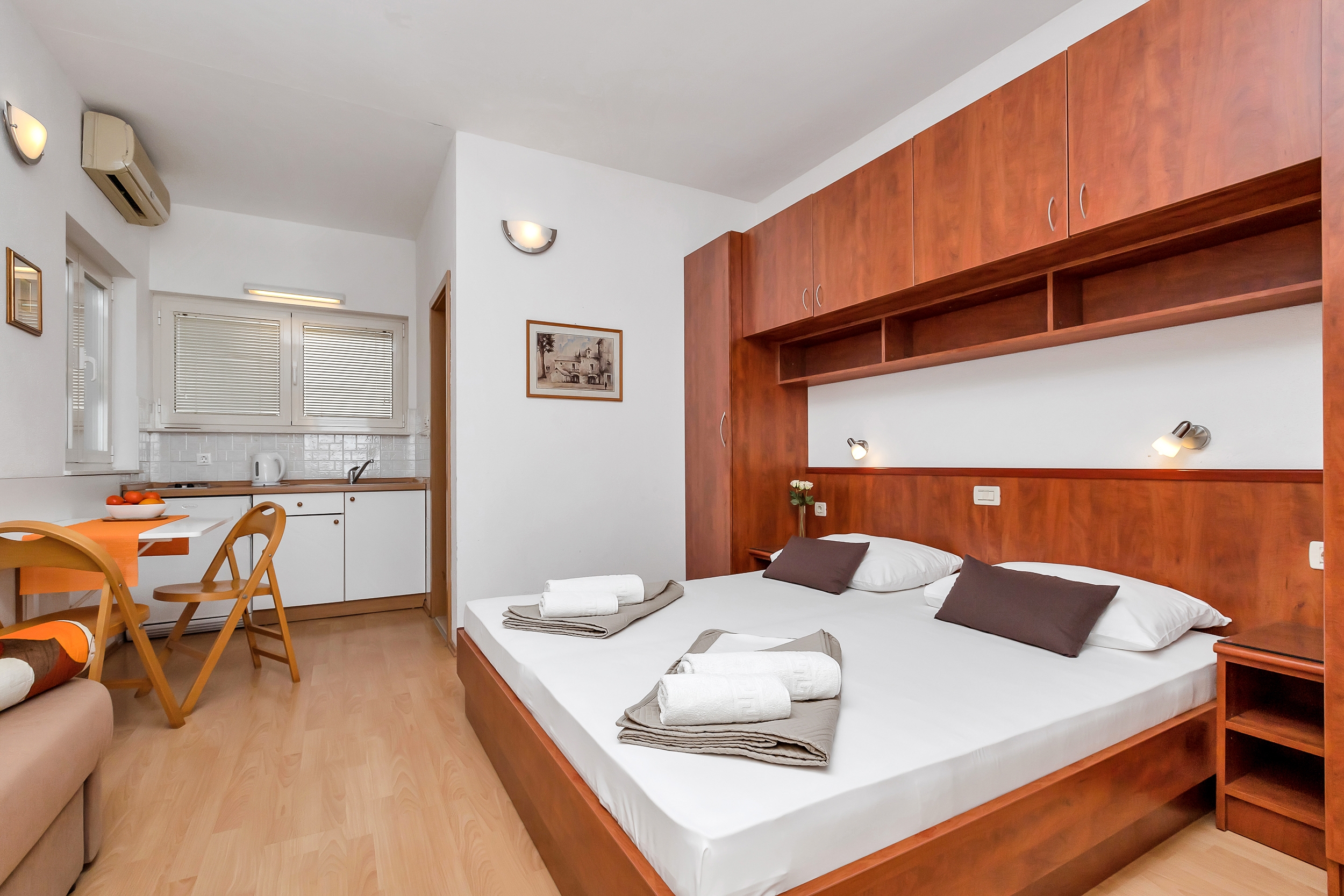 Studio apartman uz plažu Baška Voda, Makarska  AS-a