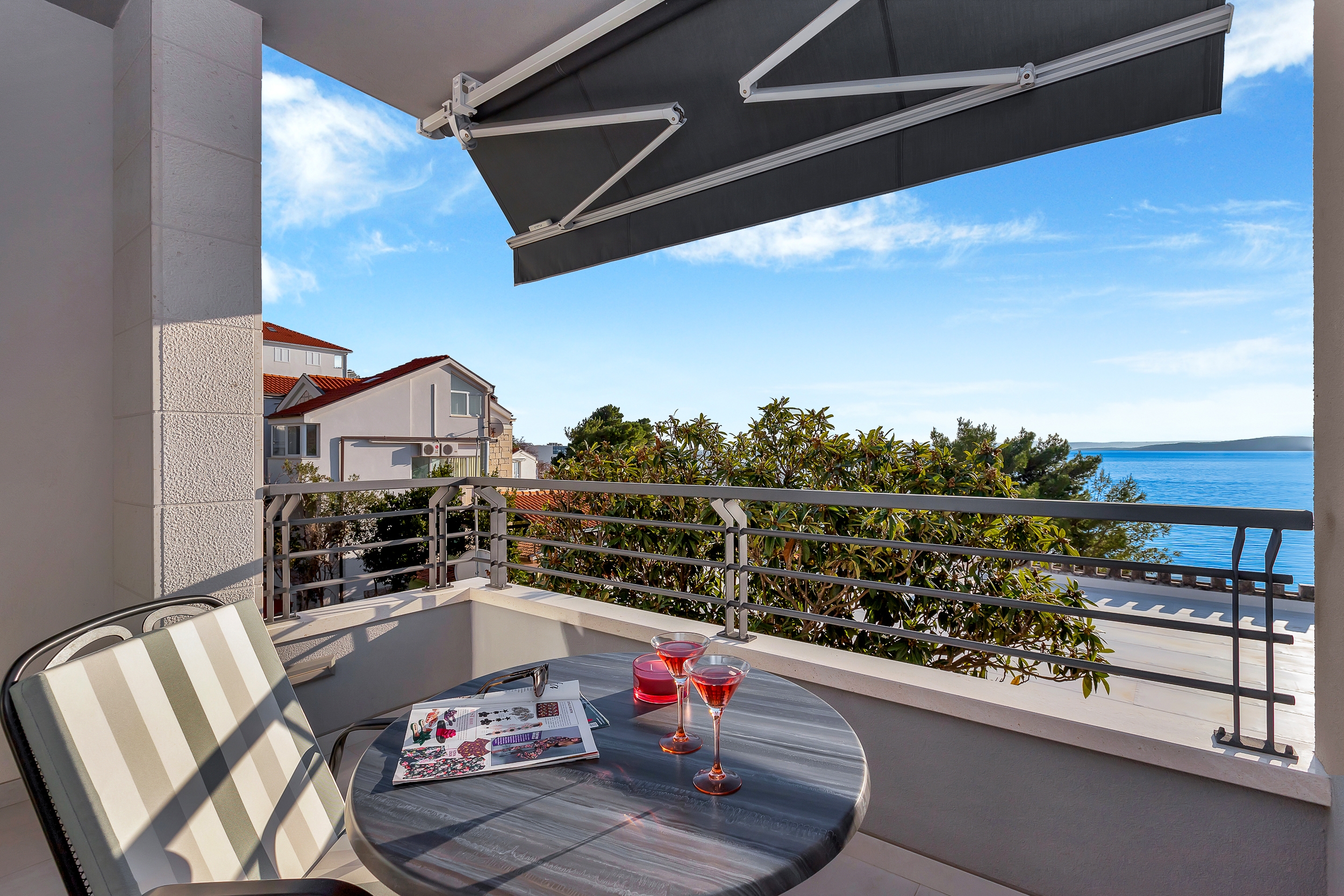 Studio flat near beach Baška Voda, Makarska (AS-2578-c)