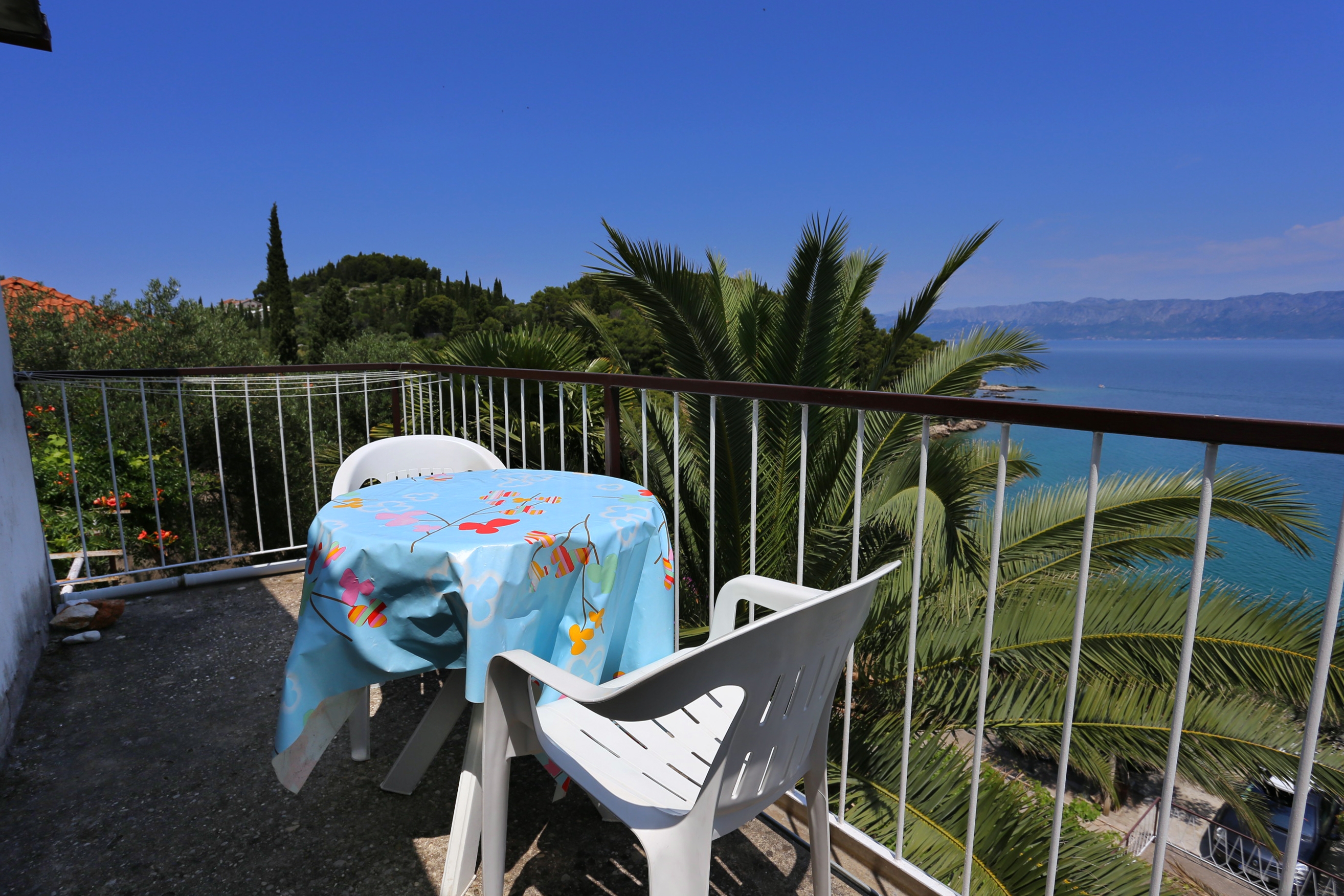 Jednosobni apartman uz plažu Trpanj, Pelješac  A-a