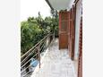Balkon 2 Trpanj, Balkon 2 v ubytování typu apartment, s výhledem na moře a WiFi.