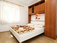 Ložnice Trpanj, Ložnice v ubytování typu room, domácí mazlíčci povoleni a WiFi.