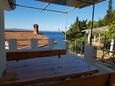 Terrace Jedra, Terrace in the apartment, with a sea view and WiFi.
