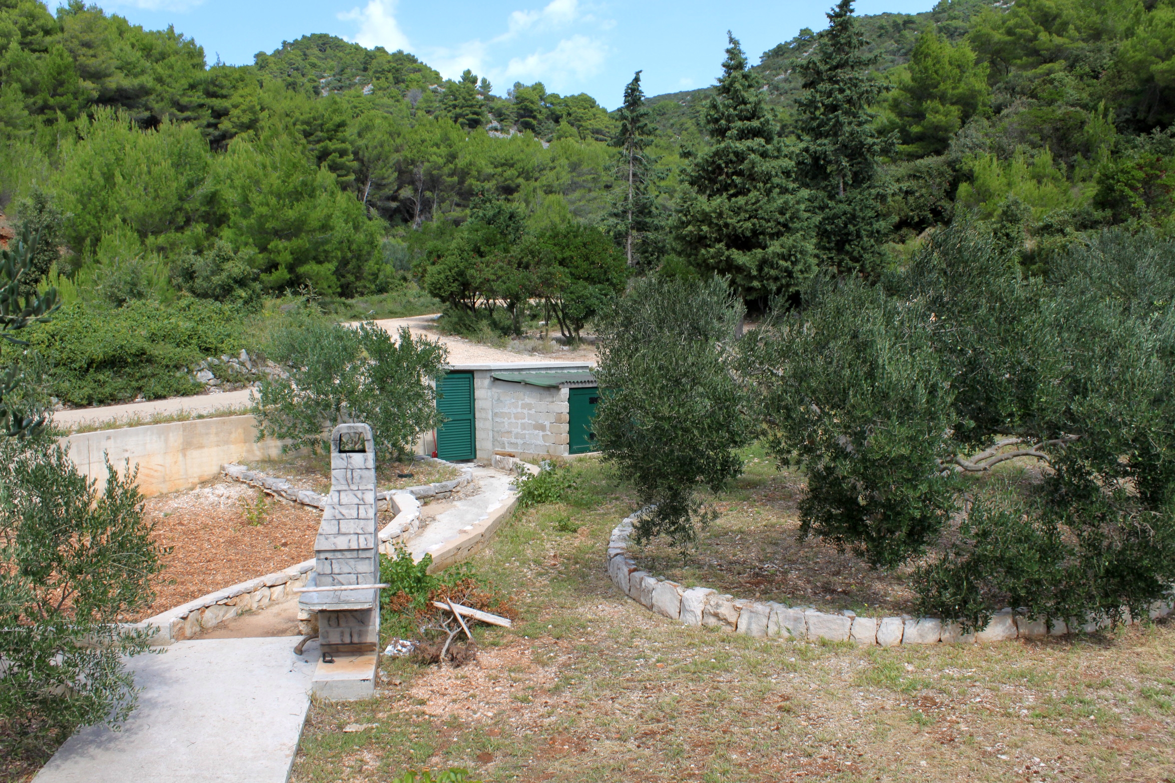 Two bedroom apartment near beach Cove Jedra, Hvar  A-g