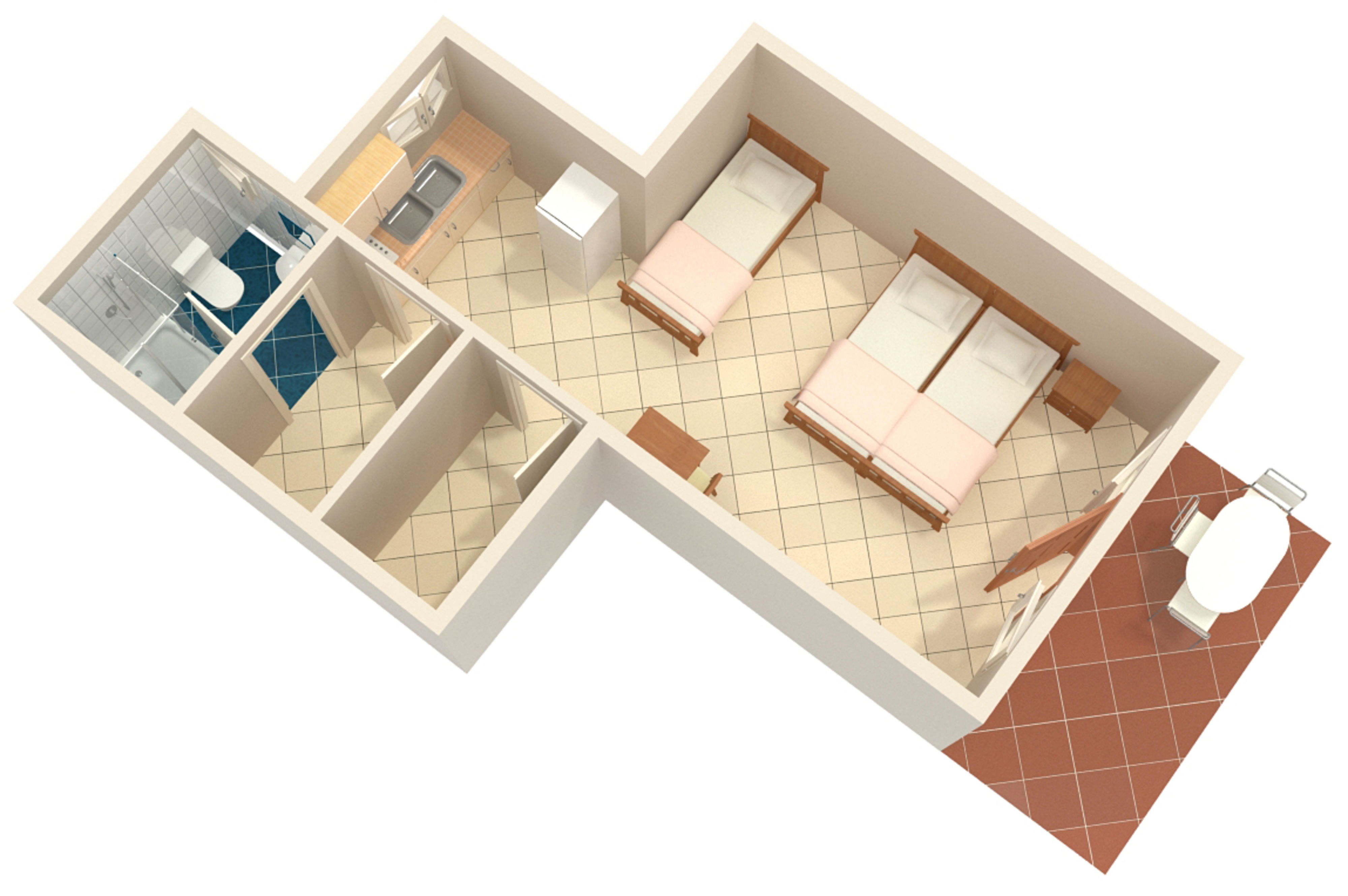 Studio flat near beach Cove Jedra, Hvar  AS-a