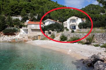 Jedra, Hvar, Alloggio 2583 - Appartamenti affitto vicino al mare con la spiaggia ghiaiosa.