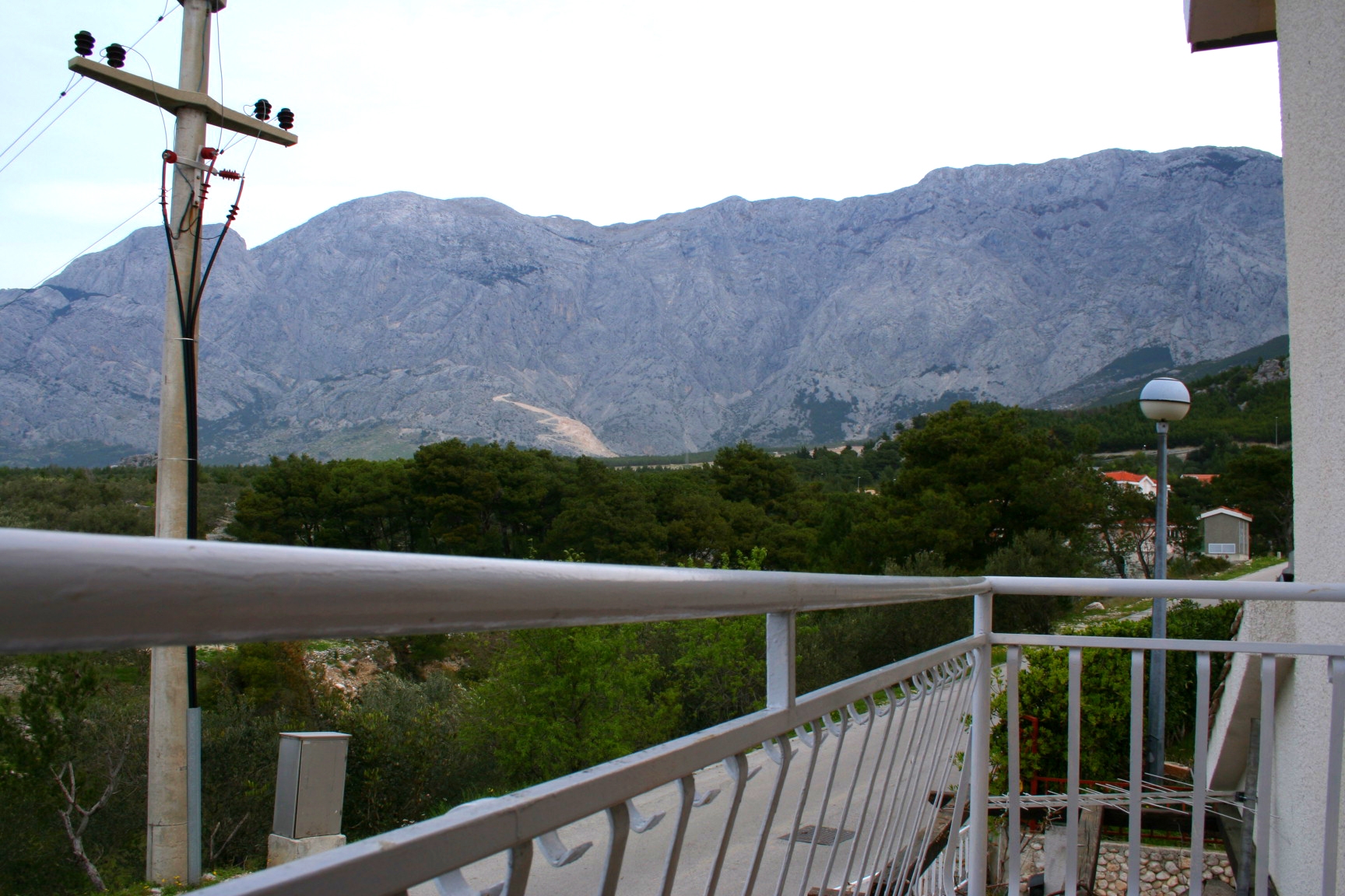 Two bedroom apartment with terrace and sea view Promajna, Makarska  A-b