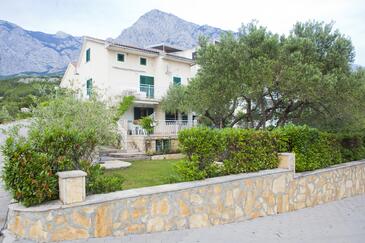 Promajna, Makarska, Alloggio 2588 - Appartamenti affitto vicino al mare con la spiaggia ghiaiosa.