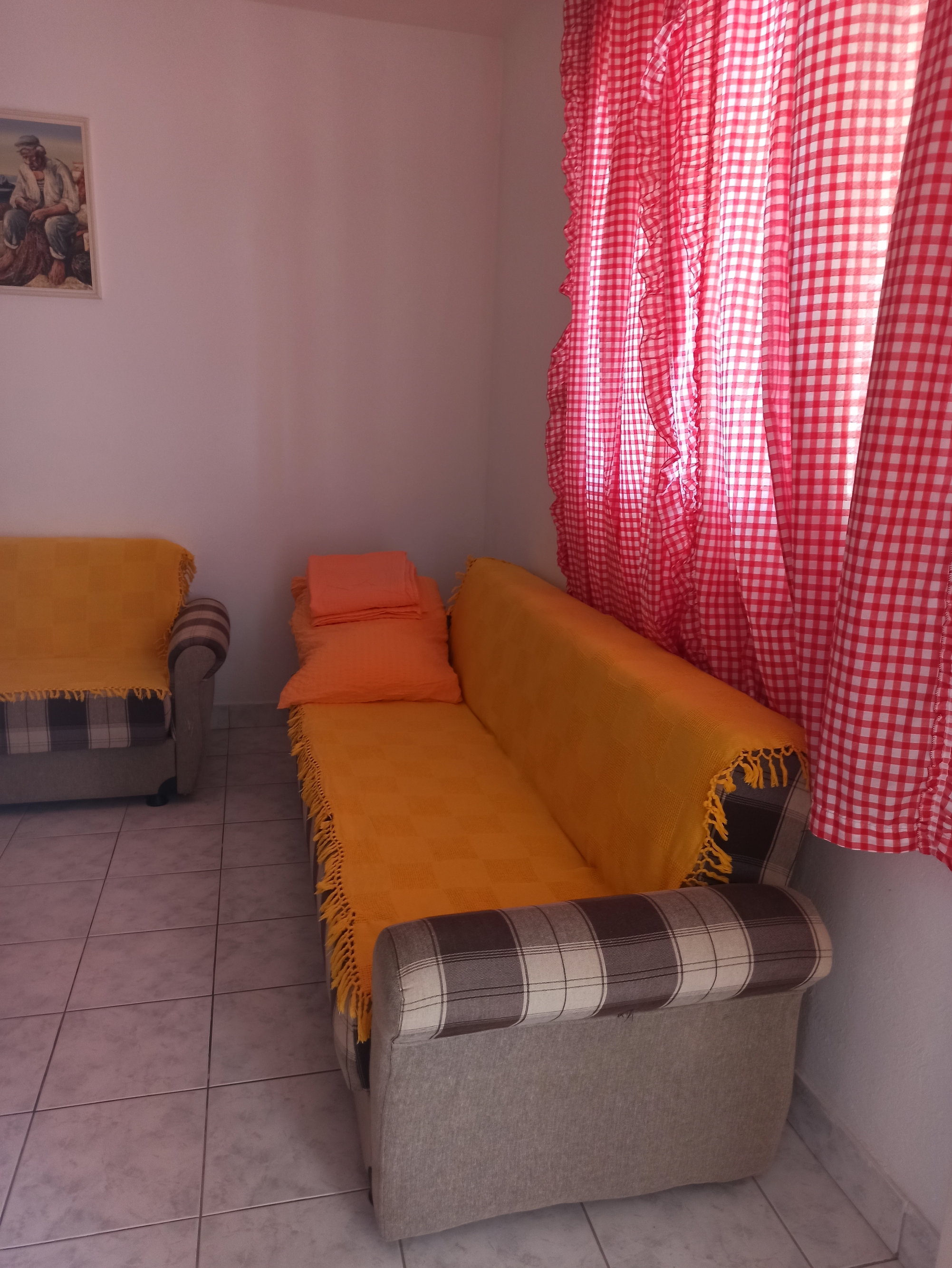 One bedroom apartment with terrace and sea view Podgora, Makarska  A-a