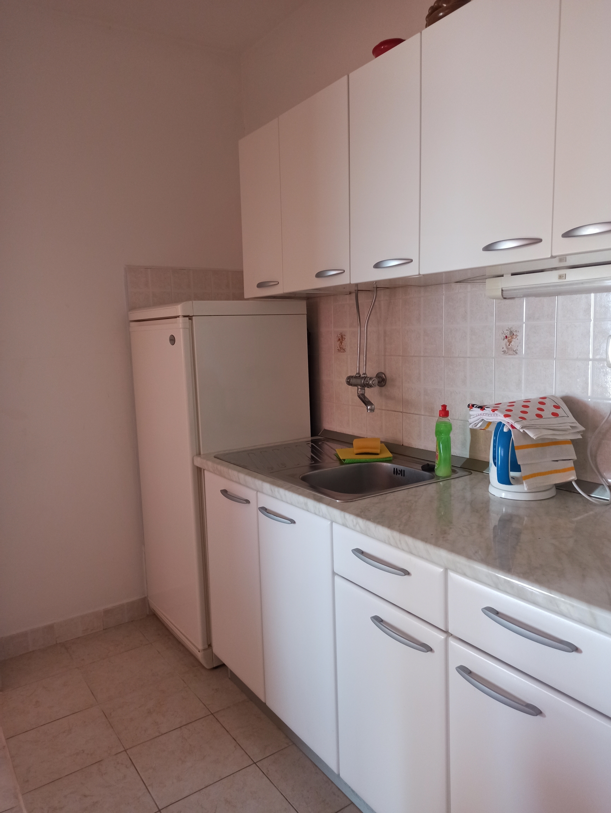 One bedroom apartment with terrace and sea view Podgora, Makarska  A-a