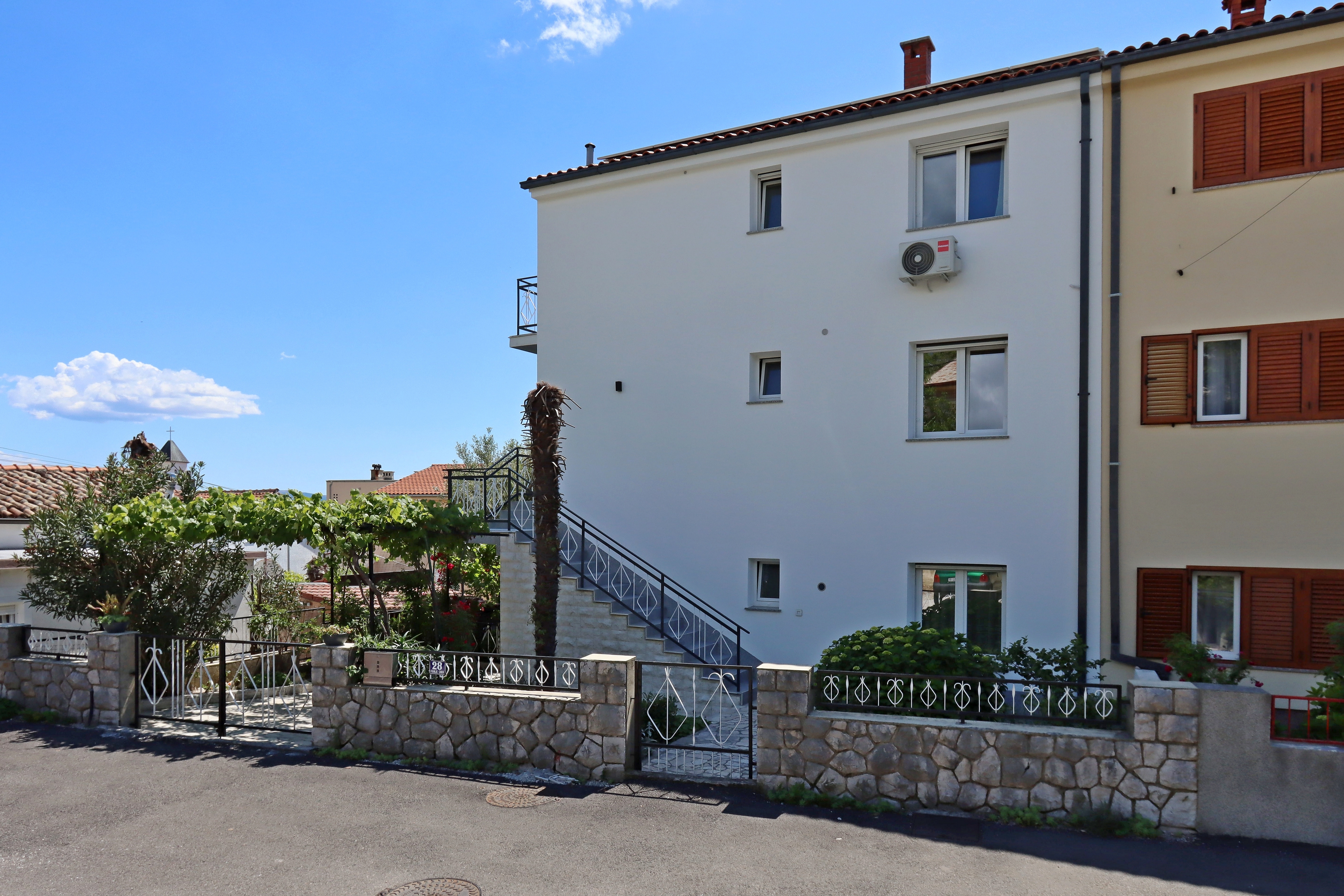 Appartement de trois chambres avec le balcon et la vue sur le mer Crikvenica (A-25943-b)