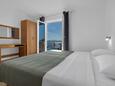 Podgora, Ložnice 2 v ubytování typu apartment, WiFi.