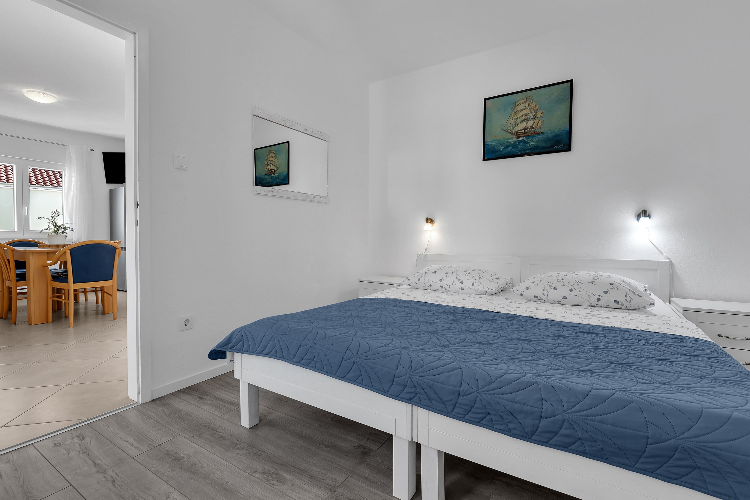 Three bedroom apartment near beach Podgora, Makarska  A-a