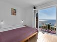 Podgora, Ložnice 1 v ubytování typu apartment, WiFi.