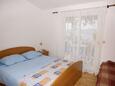 Spavaća soba 1 Viganj, Spavaća soba 1 u smještaju tipa apartment, dostupna klima, kućni ljubimci dozvoljeni i WiFi.