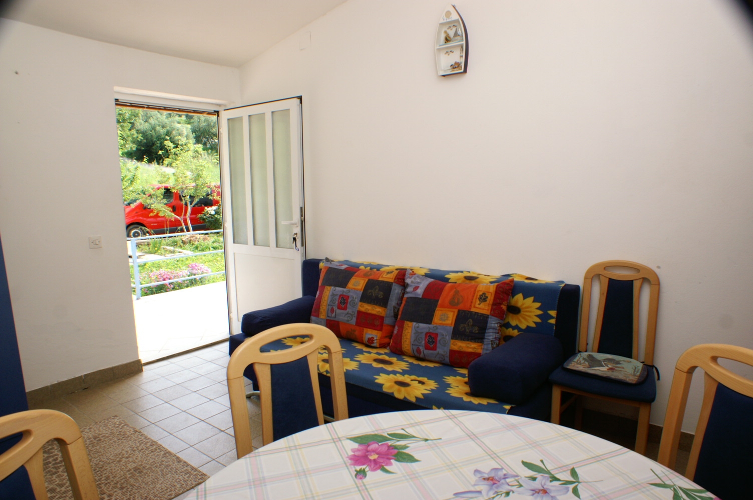 One bedroom apartment with terrace and sea view Viganj, Pelješac (A-260-c)