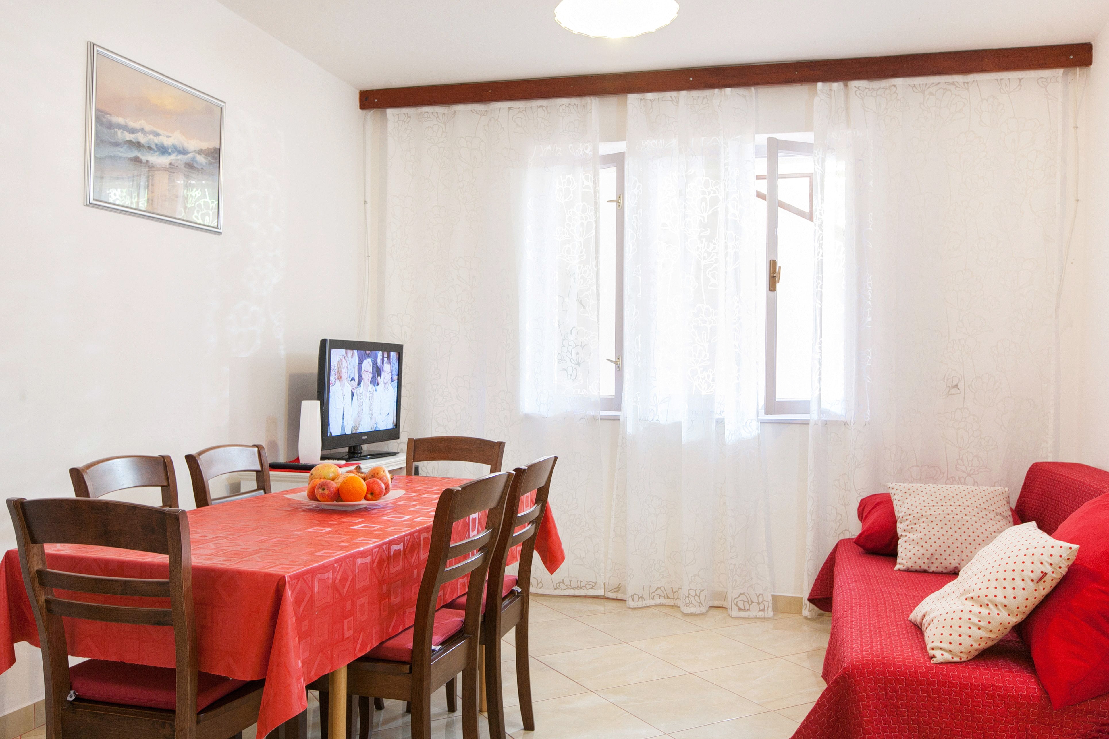 Four-bedroom apartment with terrace Podgora, Makarska (A-2604-b)