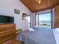 Спальня 1 Podgora, Спальня 1 в размещении типа apartment, доступный кондиционер и WiFi.