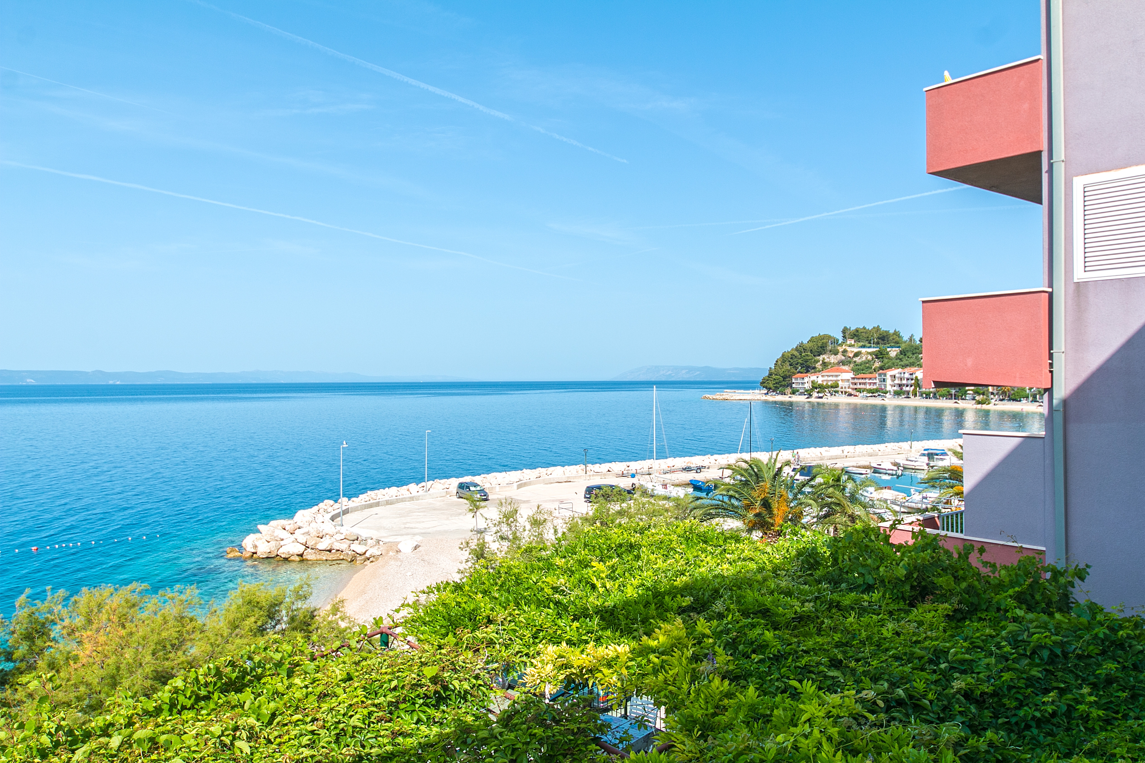 One bedroom apartment near beach Podgora, Makarska  A-e