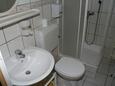 Bathroom 1 Podgora, Bathroom 1 in the apartment, (pet friendly) and WiFi.