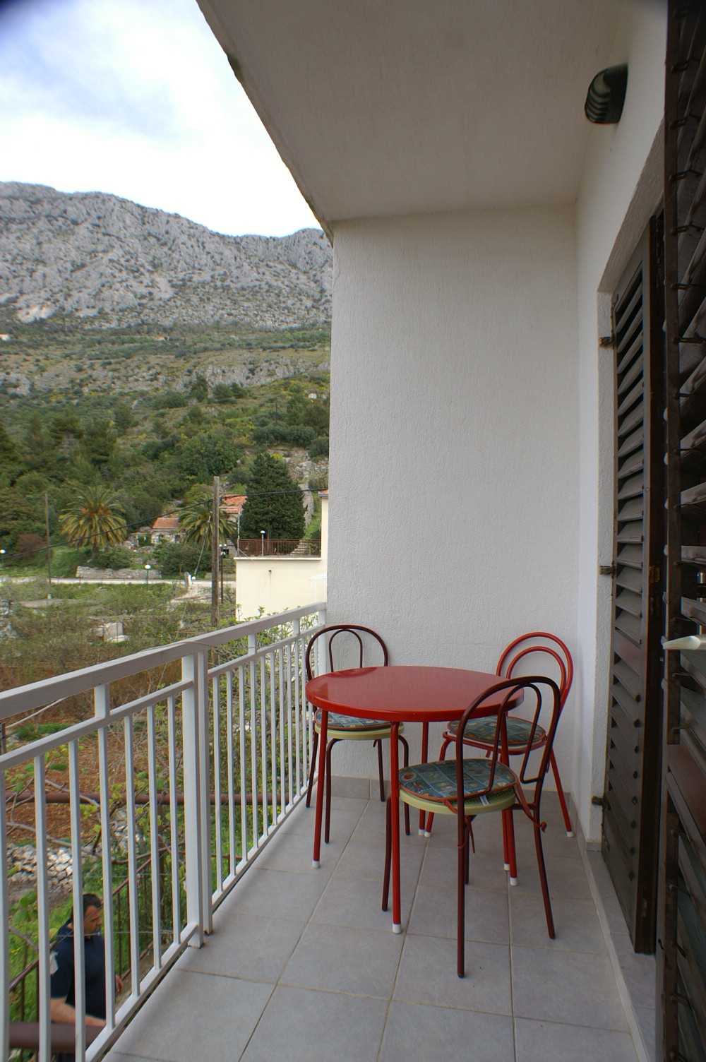 One bedroom apartment with balcony and sea view Podaca, Makarska  A-a
