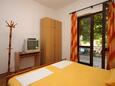Podaca, Ložnice 2 v ubytování typu apartment, s klimatizací a WiFi.