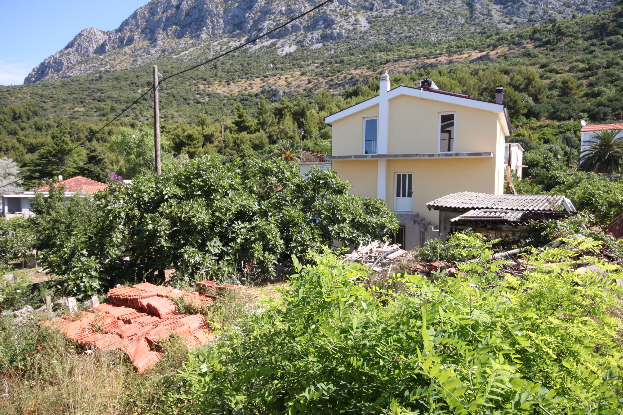 Two bedroom apartment with terrace Podaca, Makarska  A-b