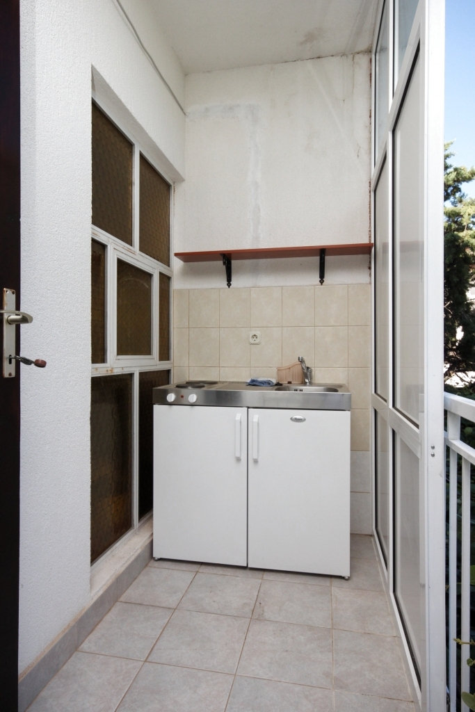 Studio flat with balcony and sea view Podaca, Makarska (AS-2617-g)