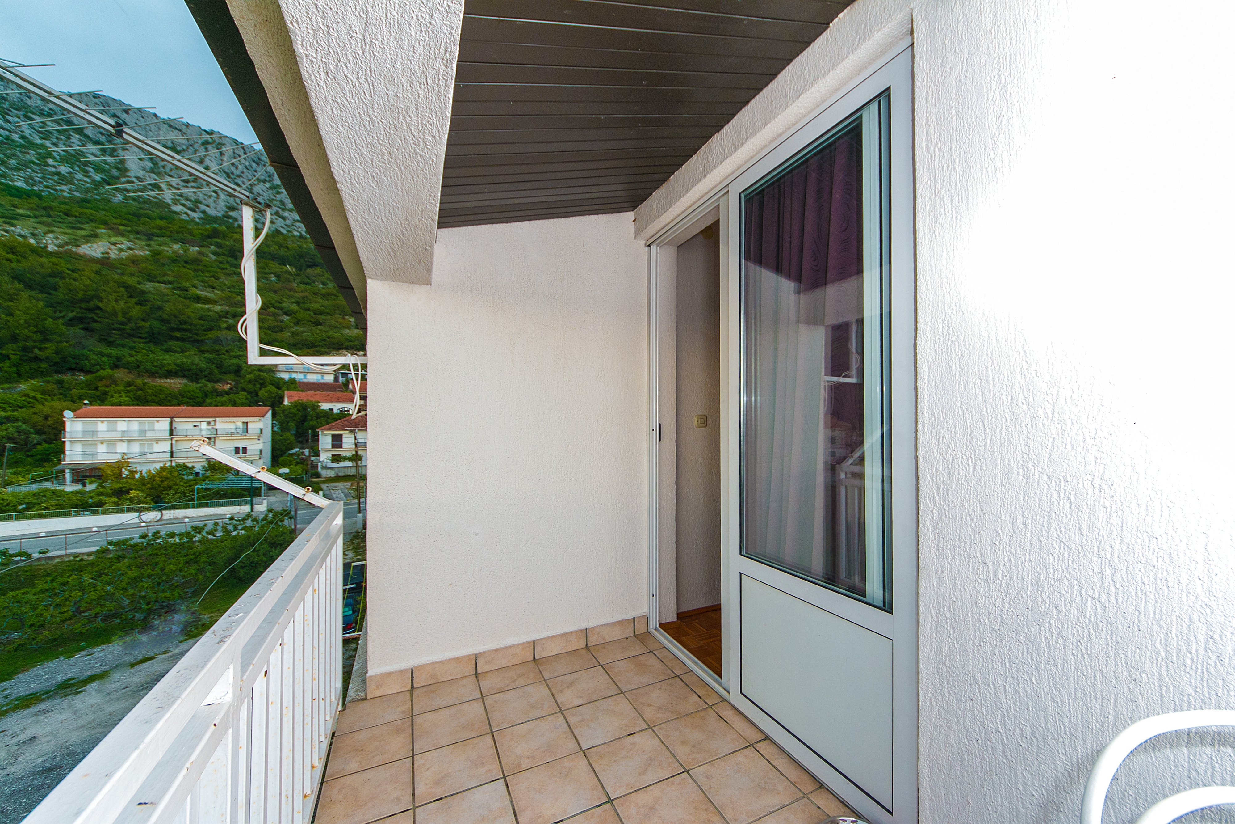 Two bedroom apartment with balcony and sea view Podaca, Makarska  A-a