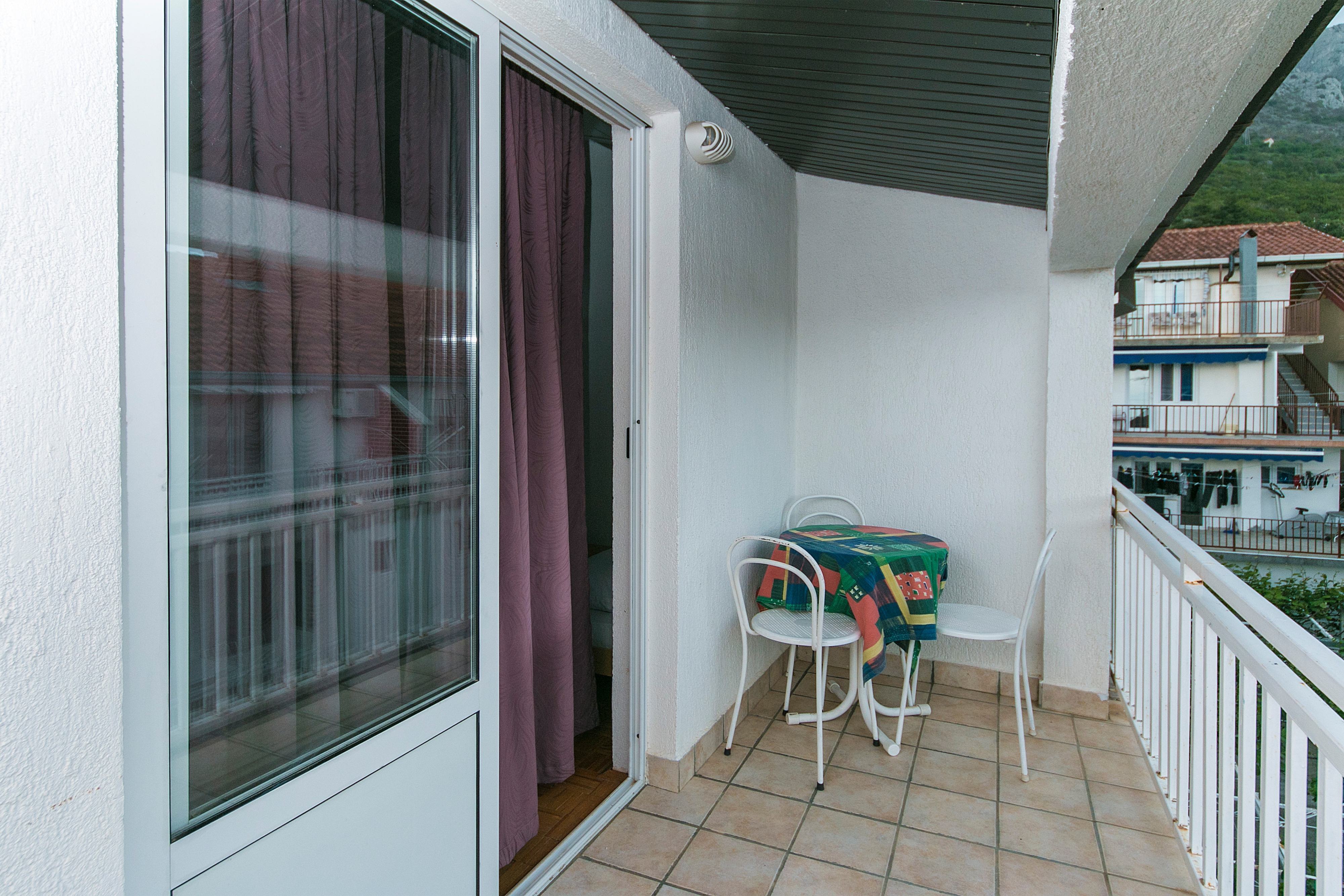 Two bedroom apartment with balcony and sea view Podaca, Makarska  A-a