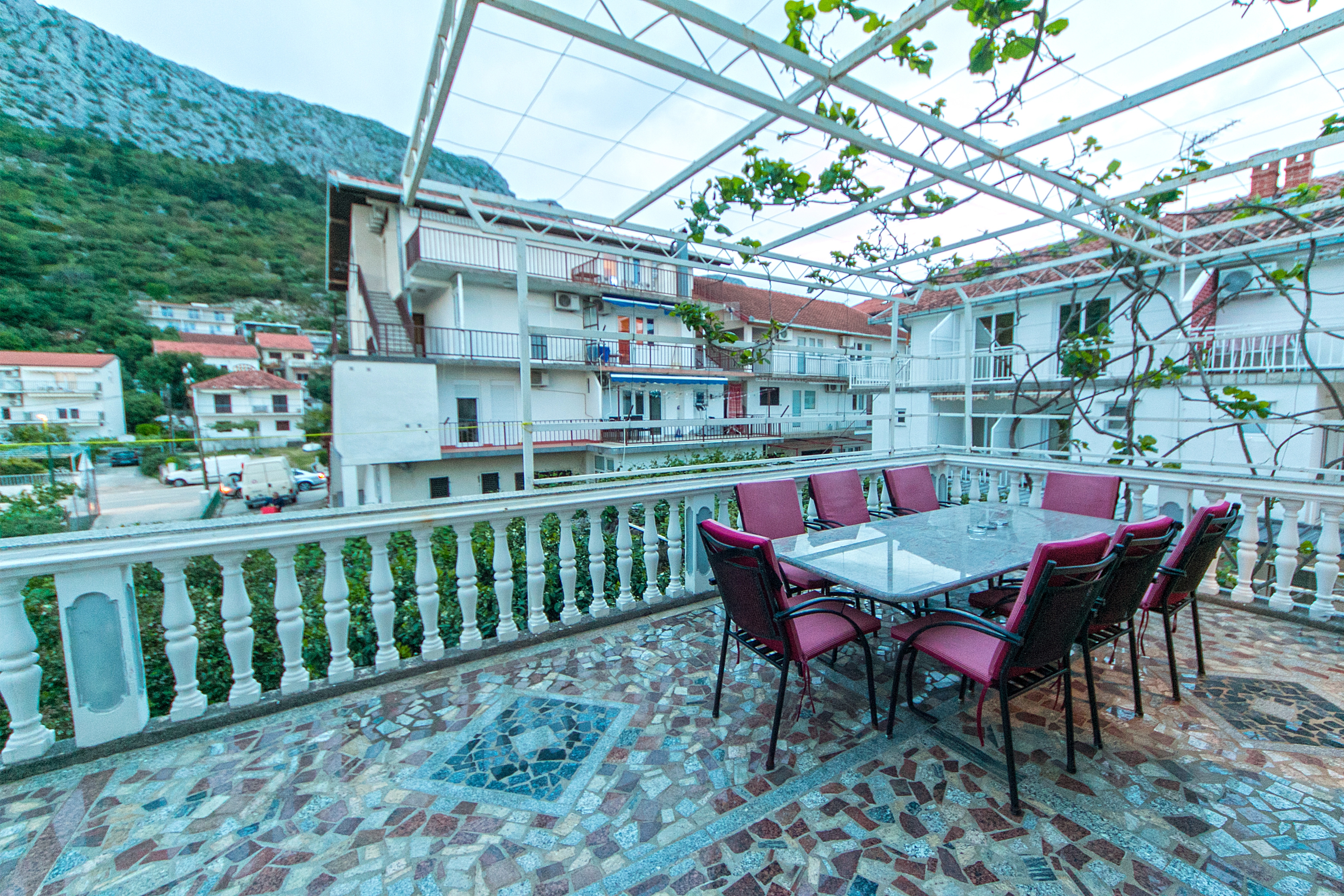 One bedroom apartment with terrace Podaca, Makarska  A-b