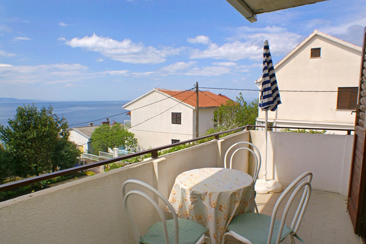 Two bedroom apartment with terrace and sea view Podaca, Makarska (A-2621-a)