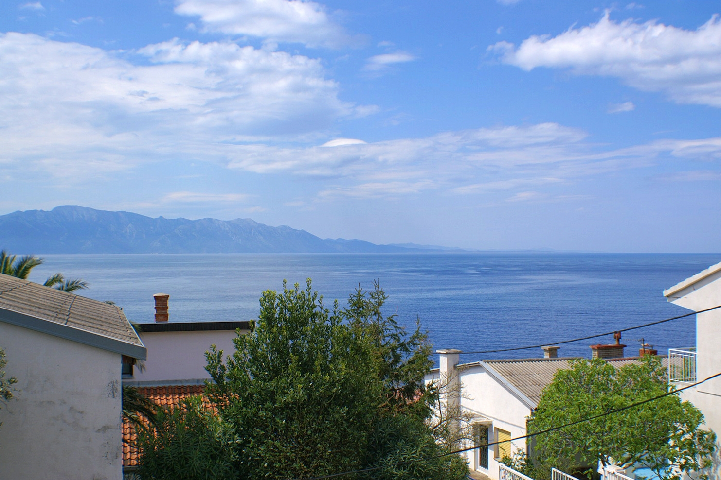 Two bedroom apartment with terrace and sea view Podaca, Makarska  A-a