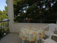 Terrace 2 Bratuš, Terrace 2 in the apartment, with a sea view and WiFi.
