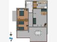 Bratuš, План в размещении типа apartment, WiFi.