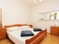 Bedroom 1 Makarska, Bedroom 1 in the apartment, (pet friendly) and WiFi.