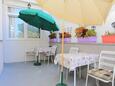 Shared terrace Makarska, Shared terrace in the studio-apartment, (pet friendly) and WiFi.