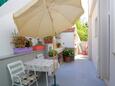 Shared terrace - view Makarska, Shared terrace - view in the studio-apartment, (pet friendly) and WiFi.