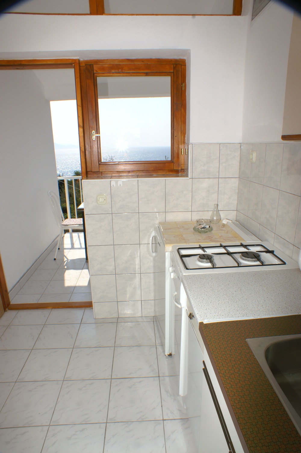Two bedroom apartment with terrace and sea view Podaca, Makarska  A-a