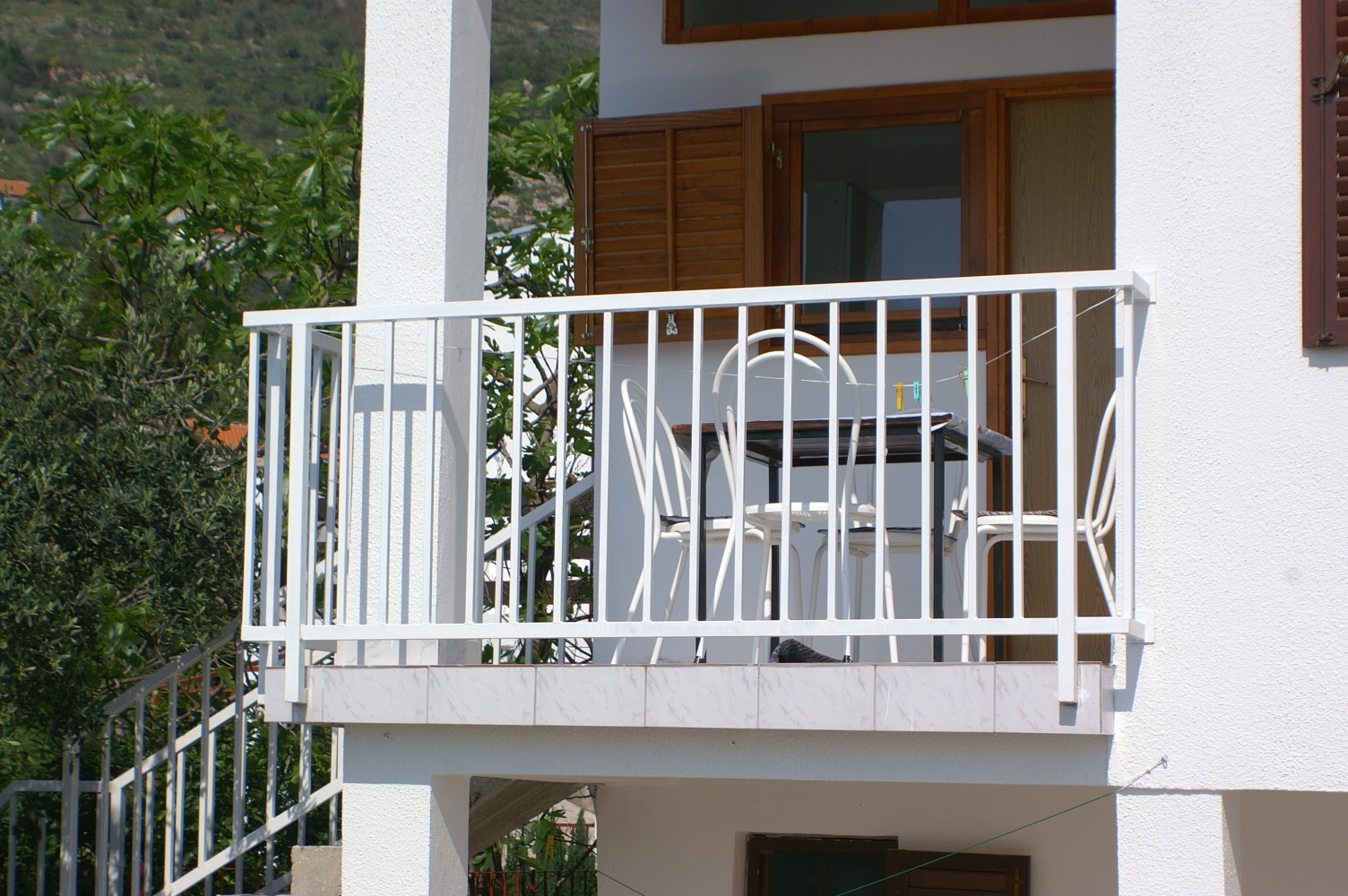 Two bedroom apartment with terrace and sea view Podaca, Makarska  A-a