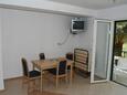 Dining room Zaostrog, Dining room in the apartment, air condition available and WiFi.