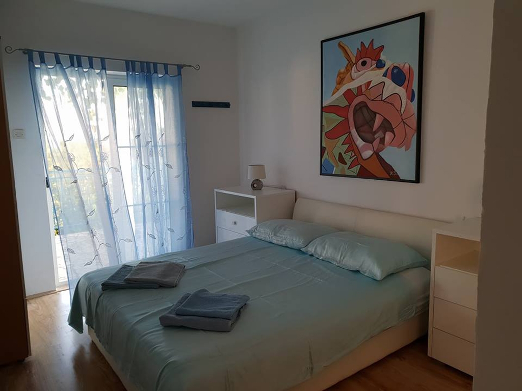 Two bedroom apartment with terrace Orebić, Pelješac  A-d