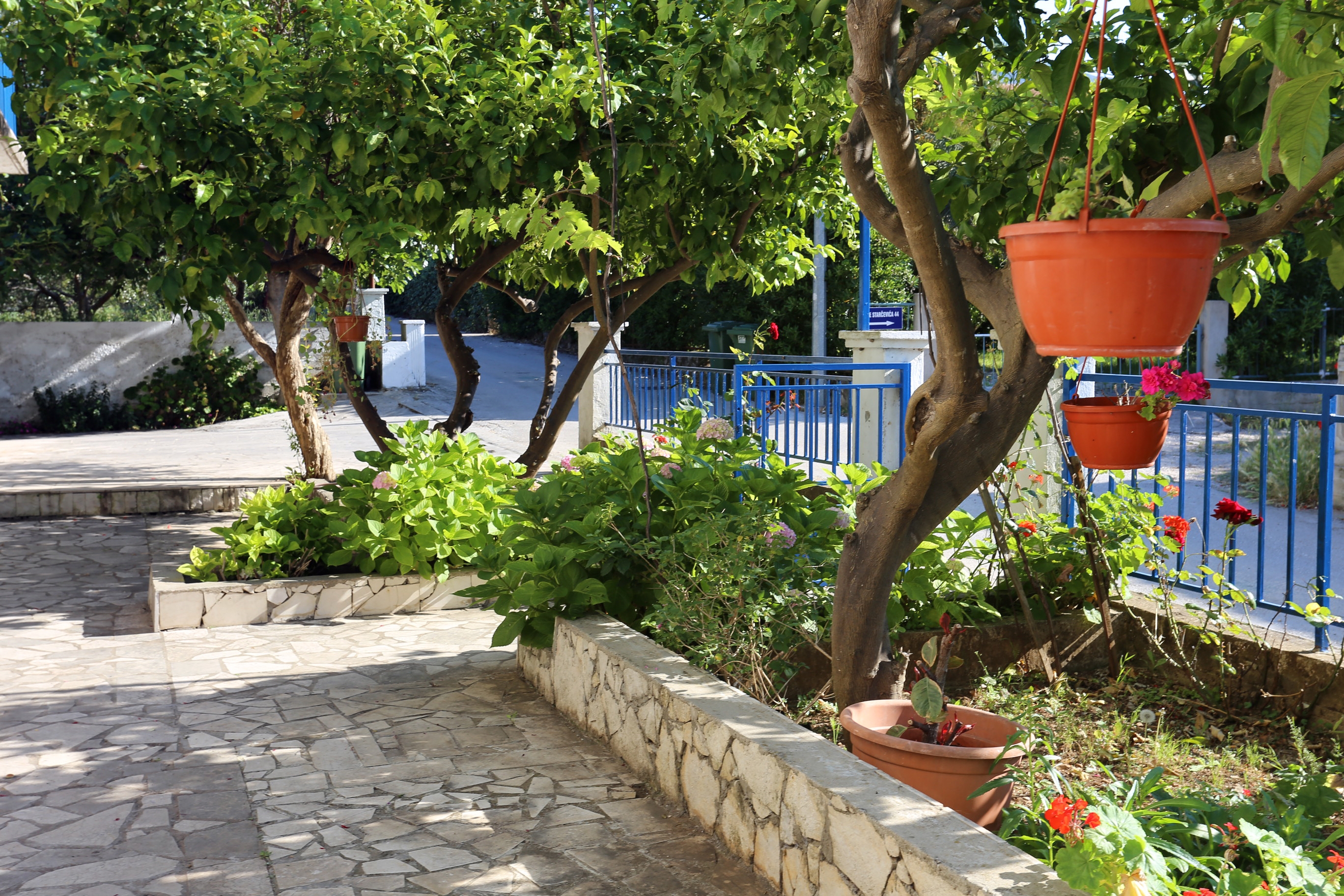 Two bedroom apartment with terrace Orebić, Pelješac  A-d