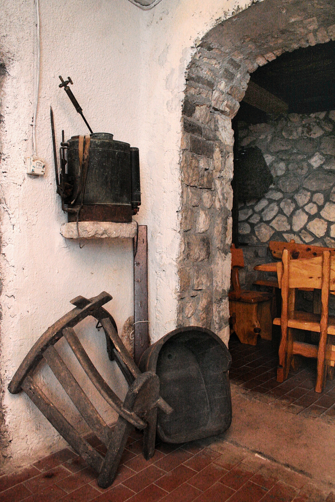 Two bedroom apartment with terrace Orebić, Pelješac  A-d