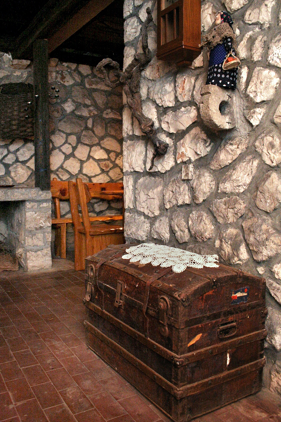 Two bedroom apartment with terrace Orebić, Pelješac  A-d