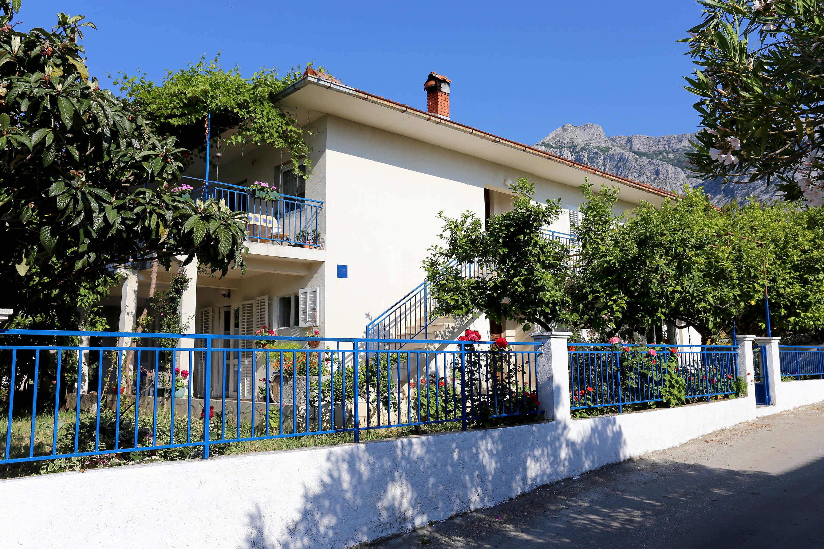 Two bedroom apartment with terrace Orebić, Pelješac  A-d