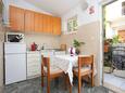 Dining room Drašnice, Dining room in the apartment, (pet friendly).