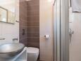 Bathroom 2 Orebić, Bathroom 2 in the apartment, (pet friendly) and WiFi.