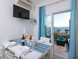 Dining room Orebić, Dining room in the apartment, air condition available, (pet friendly) and WiFi.